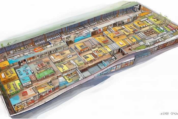天津万福生活广场楼层店铺图 天津万福生活广场楼层店铺图片