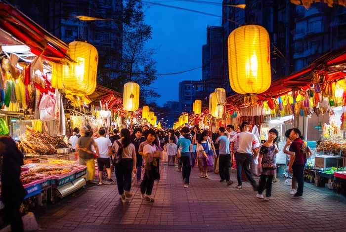 天津汉沽区夜生活;天津汉沽夜市一条街 天津汉沽区夜生活;天津汉沽夜市一条街