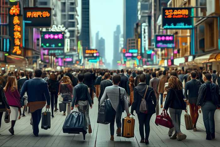 为了生活人们四处奔波英语、为了生活人们四处奔波英语翻译
