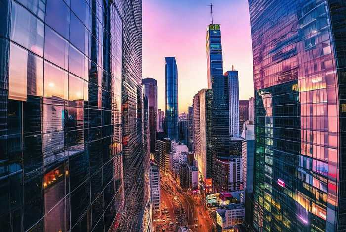 向往大城市，向往大城市的繁华