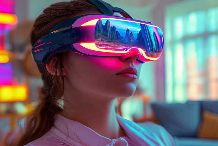一眼看世界vr虚拟世界照进生活、vr眼镜虚拟世界