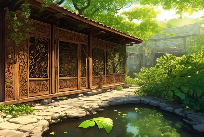 一片绿叶生活馆、一片绿叶生活馆作文