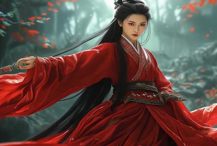 侠女风格、侠女风格美女文案