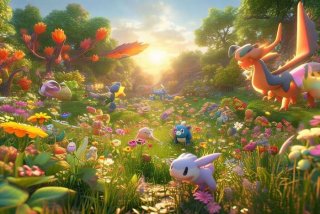 宠物小精灵游戏原生花3，宠物小精灵游戏原生花3D