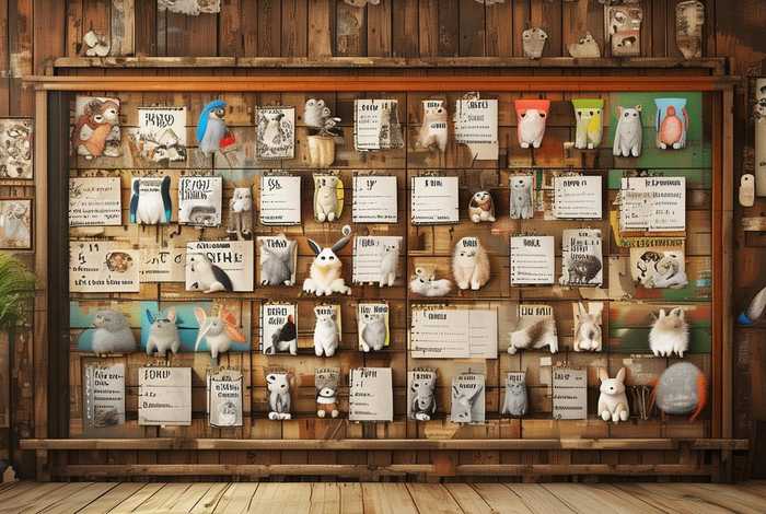 宠物店价目表背景 宠物店价目表背景图