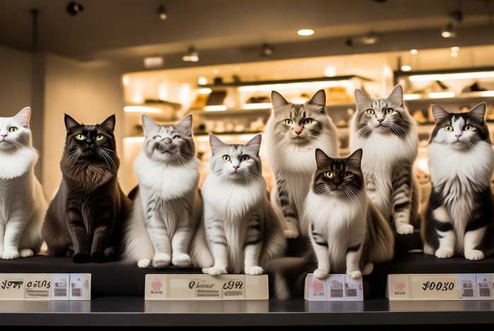宠物猫的品种及价格表图片、宠物猫的品种及价格表图片大全