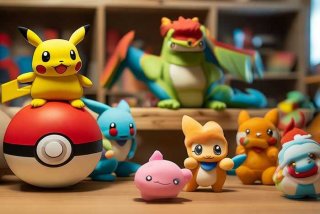 宠物小精灵摆件，宝可梦系列宠物小精灵摆件