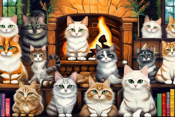 宠物猫咪，宠物猫咪品种大全及图片