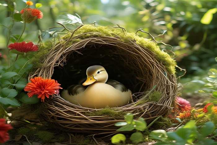 宠物鸭的窝、宠物鸭的窝怎么搭建