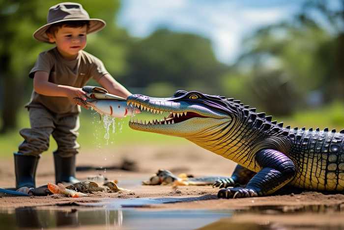 宠物鳄鱼吃什么（宠物鳄鱼吃什么怎么养）