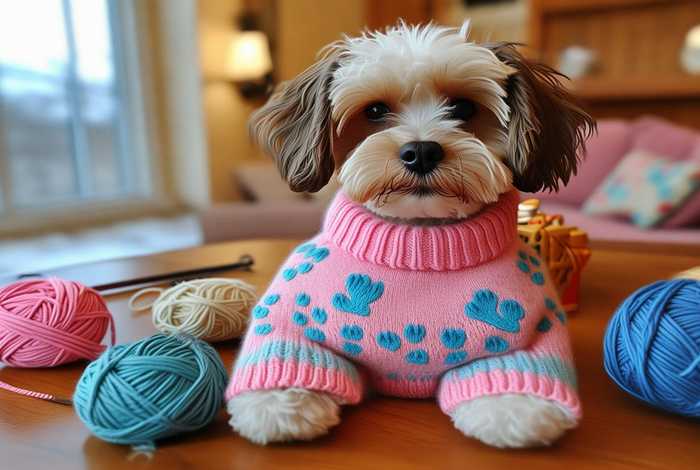 宠物衣服钩织视频 钩织宠物狗的衣服视频