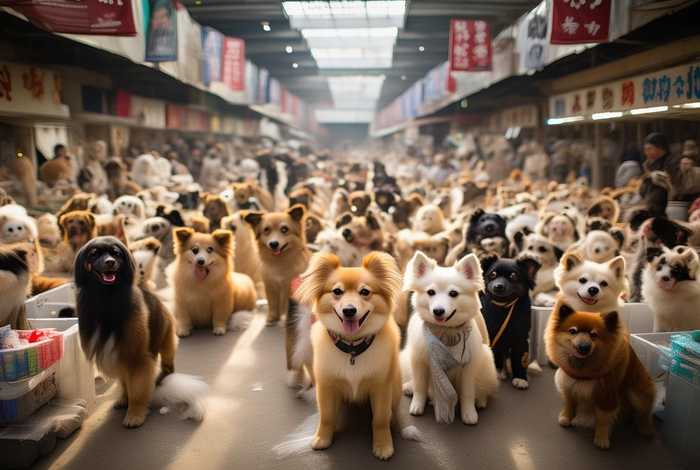 宠物狗交易市场潮汕（潮州宠物狗批发市场）