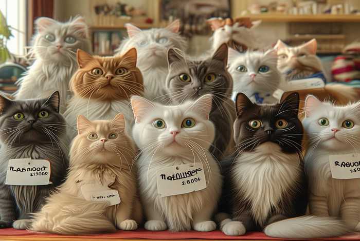 宠物猫多少钱一个；宠物猫多少钱一个开玩笑