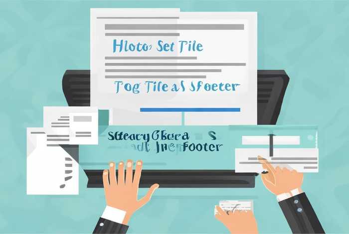 怎样将标题设置为页眉、怎样将标题设置为页眉页脚