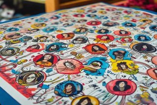 我的人际关系网手抄报图片，我的人际关系网手抄报图片大全