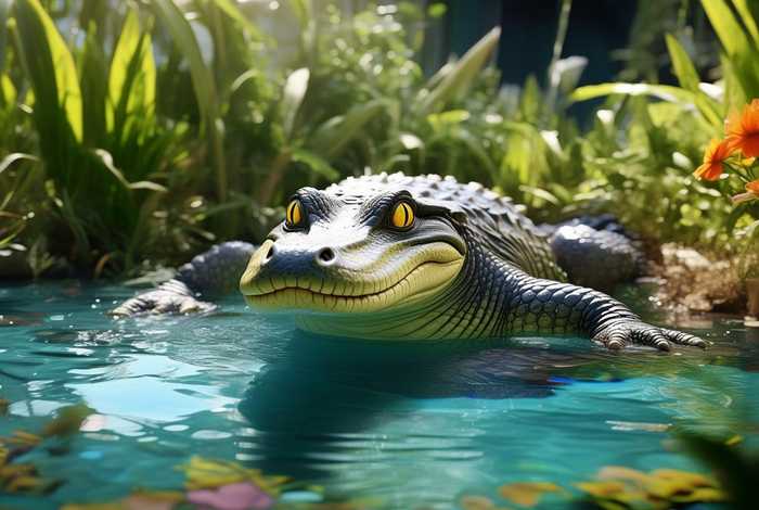 宠物鳄鱼能长到多大，宠物鳄鱼能长到多大呢