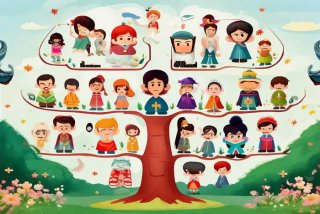 红楼梦人物关系图儿童版 红楼梦人物关系图儿童版简笔画