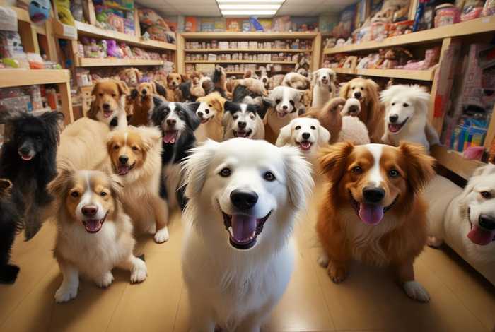 请问宠物店，请问宠物店的狗是从哪里来的