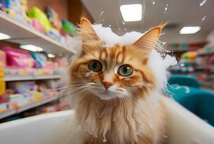 附近宠物店猫咪 附近宠物店猫咪洗澡