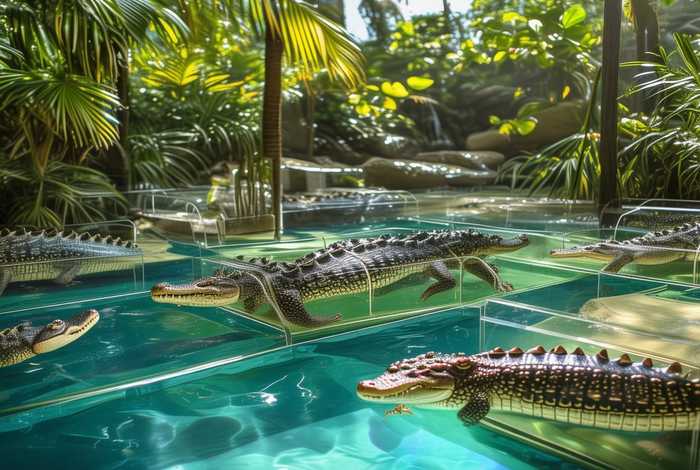 宠物鳄鱼开箱视频大全；宠物鳄鱼开箱视频大全图片