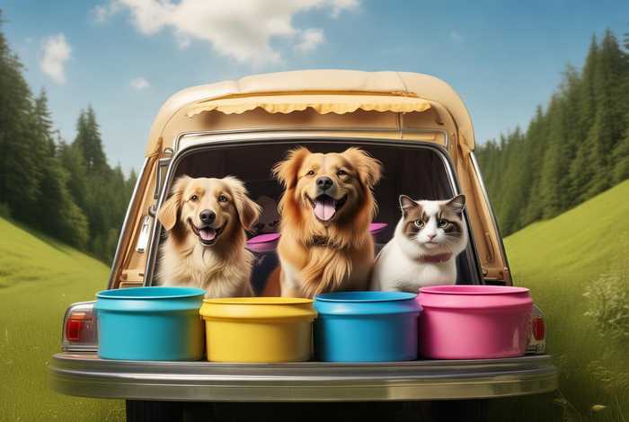 宠物旅行水碗 宠物旅行团