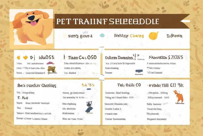 宠物训练收费表 - 宠物训练收费表格