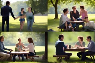 人际关系的多种形式 人际关系的多种形式包括