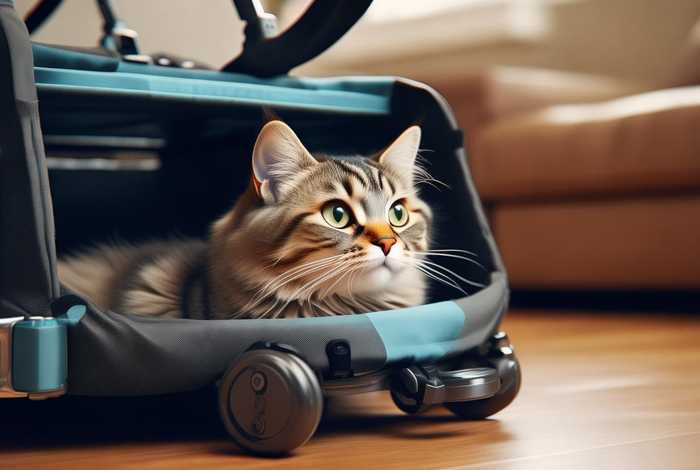 宠物小猫小推车可折叠 - 宠物推车怎么折叠 宠物小猫小推车可折叠 - 宠物推车怎么折叠