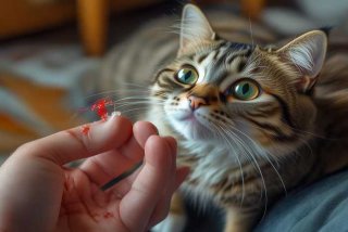 宠物猫抓伤了轻微出血会有事吗；宠物猫抓伤了轻微出血会有事吗吃什么药