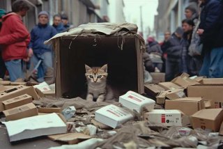 中通辟谣丢弃宠物盲盒 中通辟谣遗弃宠物盲盒