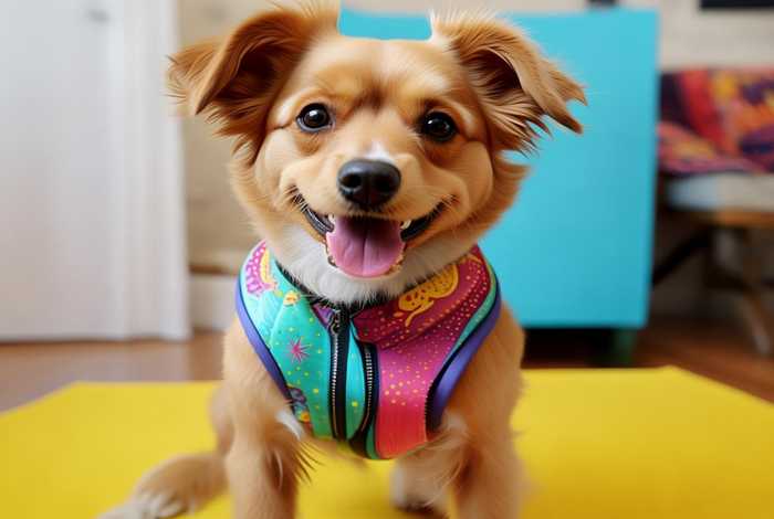 宠物狗网红款薄款背心、宠物狗背心做法图片