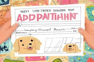 领养宠物的手工可打印；领养宠物并打印宠物信息