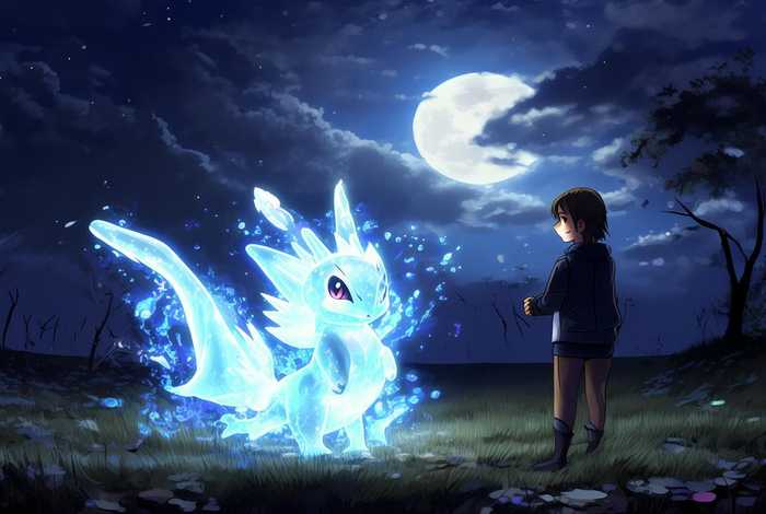 宠物小精灵之月夜，宠物小精灵之月之传奇