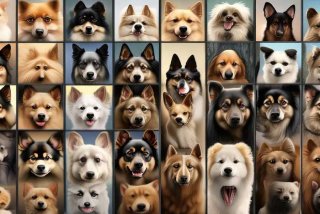 宠物狗品种图片大全绘画（宠物狗品种图片大全绘画图）