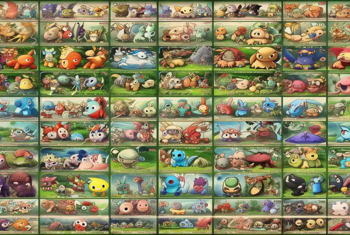 宠物小精灵图鉴大全列表（宠物小精灵图鉴大全列表图片）