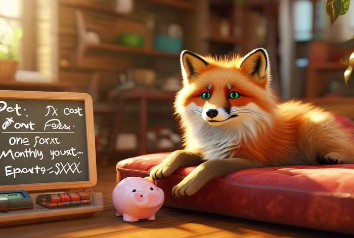 宠物狐狸多少一个、宠物狐狸一个月的开销是多少