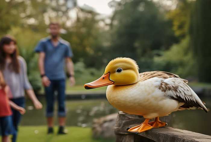 宠物鸭被捡走称再见已成盘中餐；养的宠物鸭