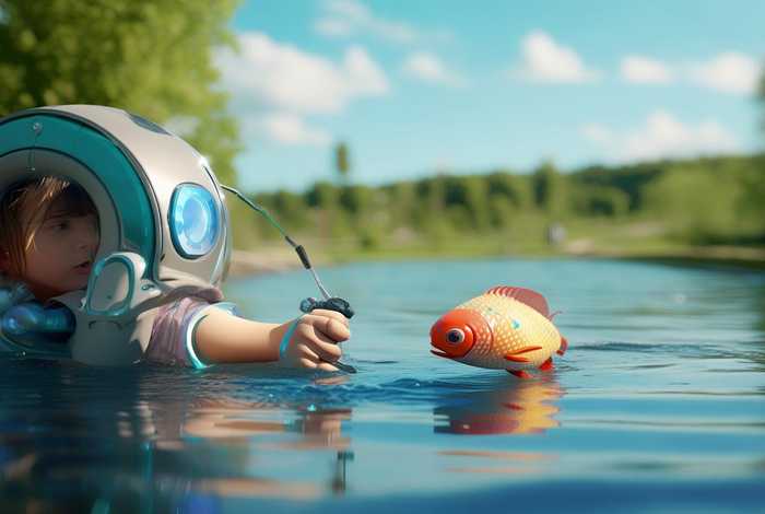 电子宠物机；电子宠物机怎么钓鱼