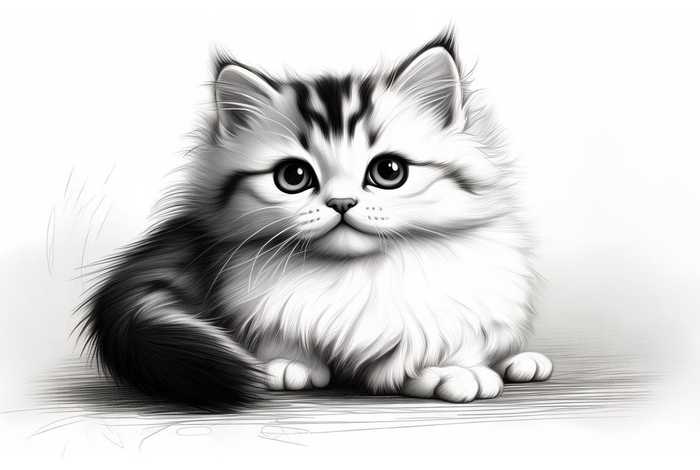 宠物猫咪图片大全可爱 宠物猫咪图片大全可爱简笔画