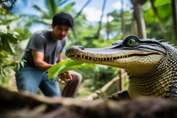 宠物鳄鱼可以养吗，宠物鳄鱼可以养吗有毒吗