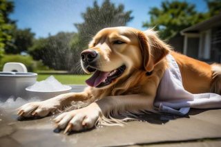 狗热死用什么散热？；狗热死用什么散热