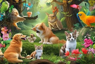 宠物森林全部宠物 - 宠物森林全部宠物图片