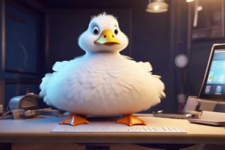 电脑桌面宠物大白鹅；电脑桌面宠物大白鹅怎么关闭