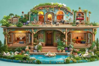 宠物酒店设计；宠物酒店设计思路