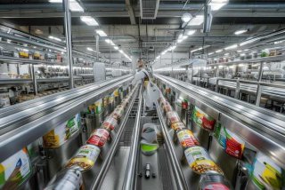 宠物罐头生产线、宠物罐头生产线设计图