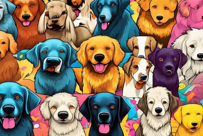 宠物狗种类图片大全 宠物狗种类图片大全卡通图