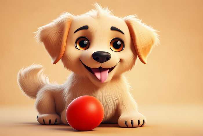 宠物狗图片简单又可爱 宠物狗图片简单又可爱卡通