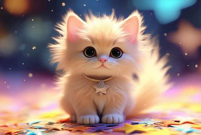 迷你宠物星猫咪资料 - 迷你宠物星猫咪是女的