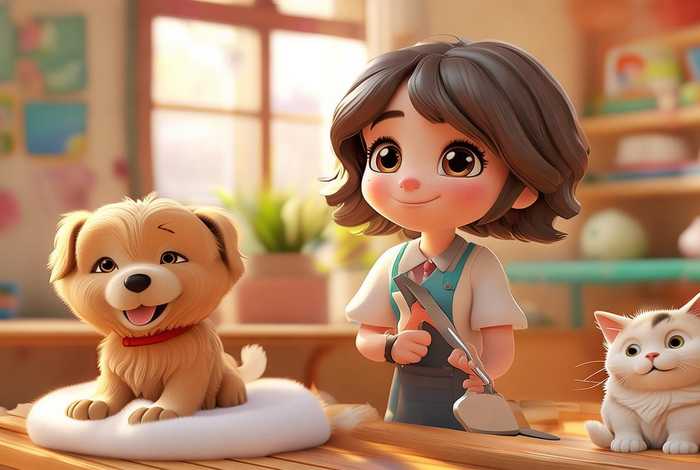 阿sue宠物护理游戏、阿sue宠物护理店