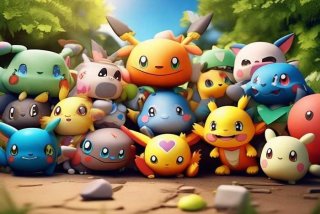 宠物小精灵图片大合照；宠物小精灵图片大全集可爱